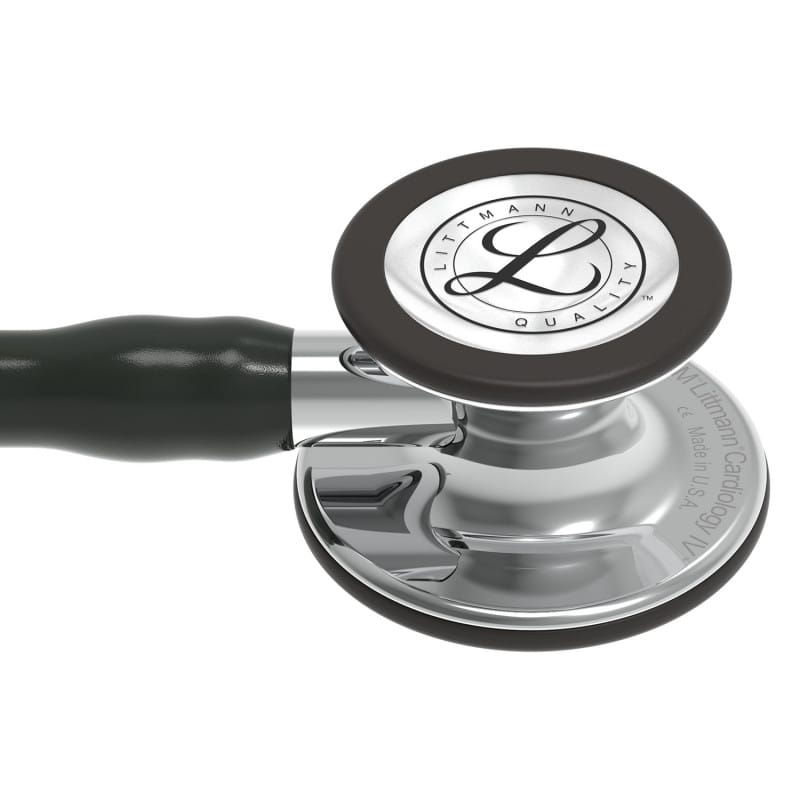 Littmann Cardiology IV Stethoskop - Ohrbügel aus Edelstahl, individuell einstellbar - Med-Praxisbedarf