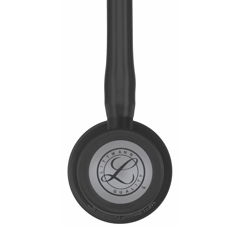 Littmann Cardiology IV Stethoskop - Komplettansicht mit Tubing, Bruststück und Ohrbügeln - Med-Praxisbedarf