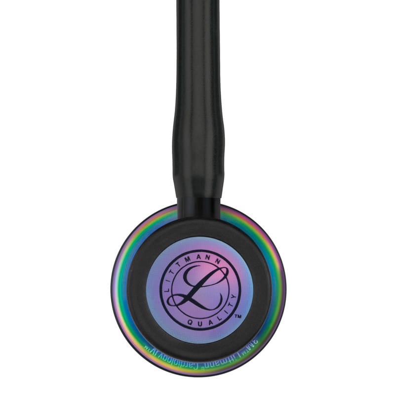 Littmann Cardiology IV Stethoskop - Doppelkopf in Schwarz mit Glocke und Membran - Med-Praxisbedarf