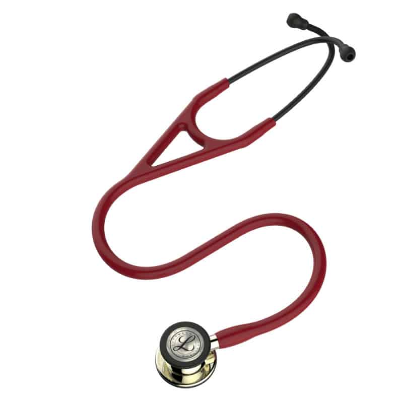 Littmann Cardiology IV Stethoskop - Doppelkopf, schwarz mit Edelstahl-Bruststück - Med-Praxisbedarf
