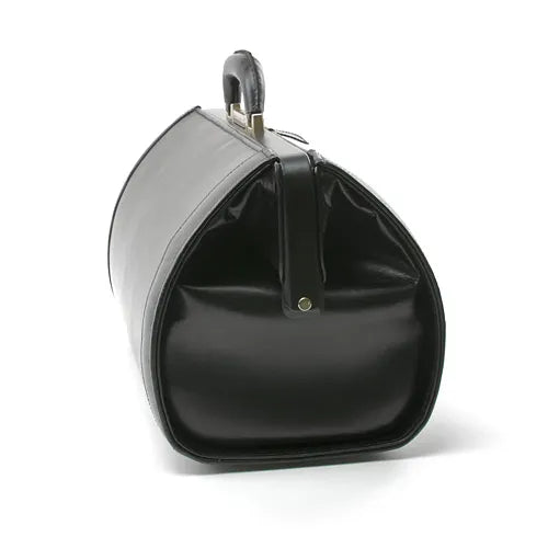 Leder Arzttasche Bradford von M.Wright & Sons - schwarz