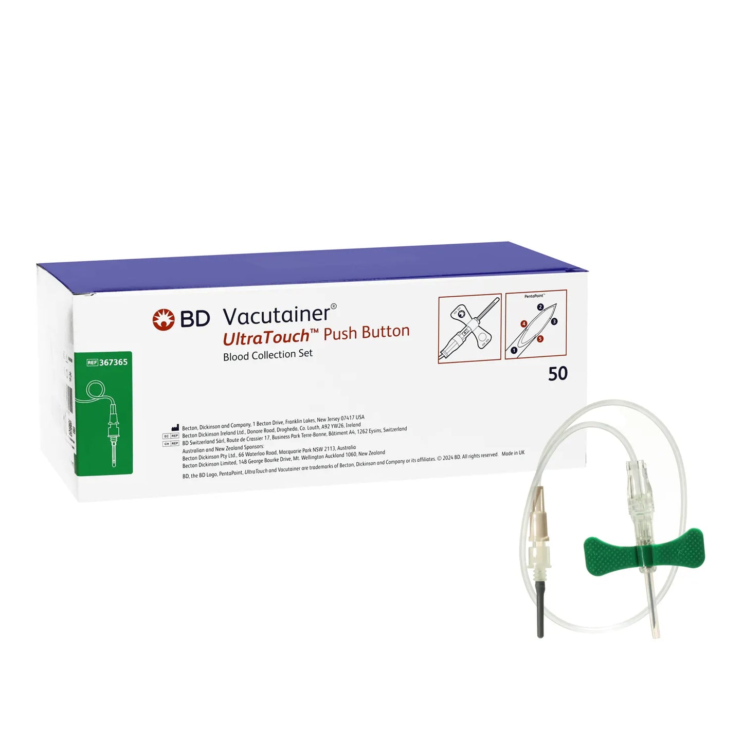 BD Vacutainer® UltraTouch™ Push Button