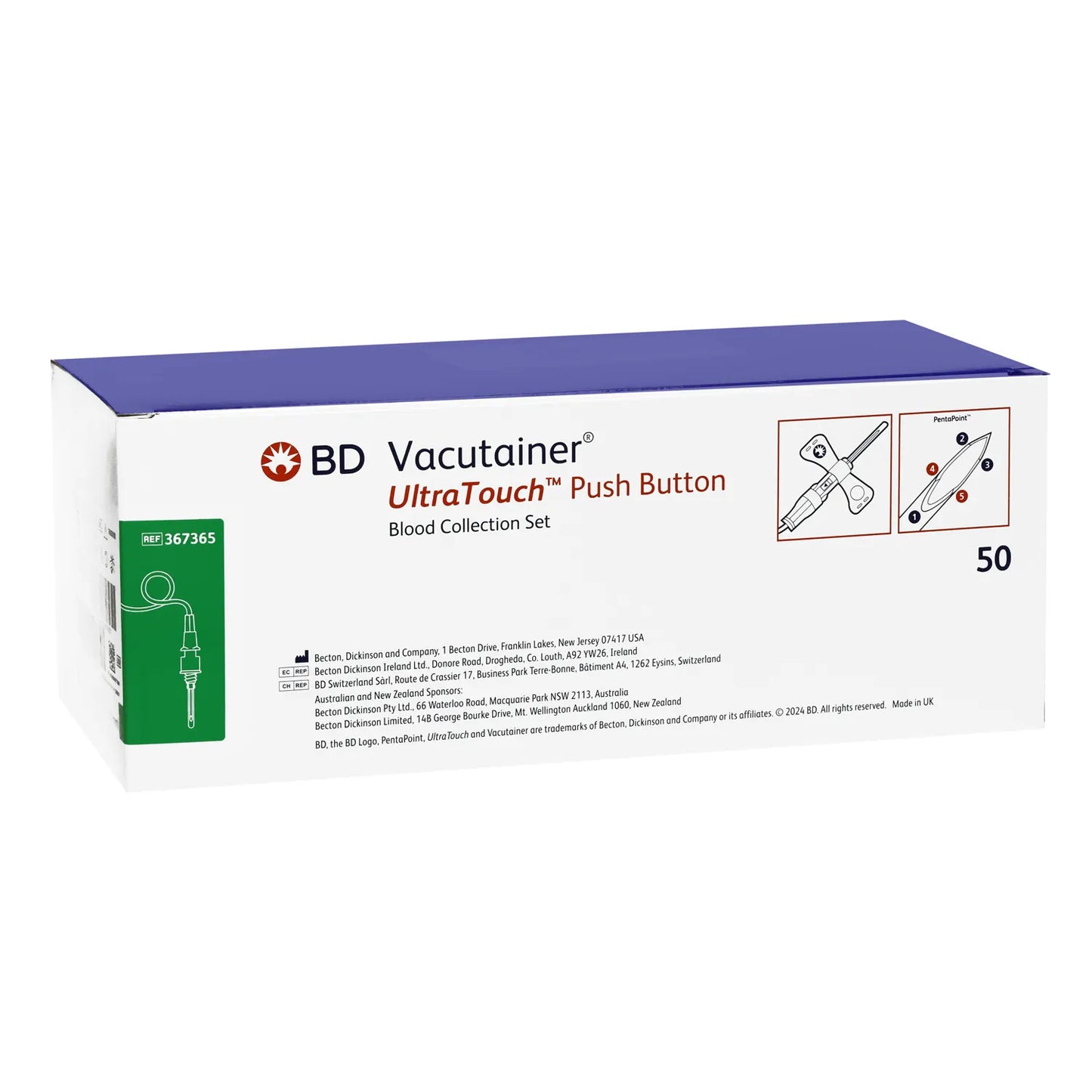 BD Vacutainer® UltraTouch™ Push Button