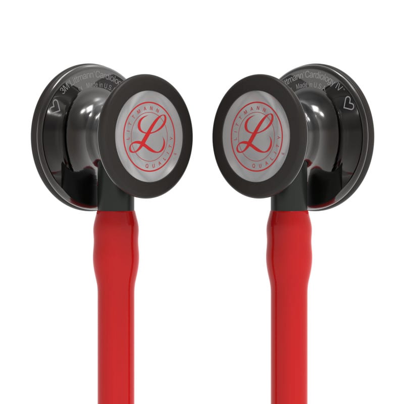 Littmann Cardiology IV Heart-Edition Ohrbügel - anatomisch geformt, limitierte Edition von 3M - Med-Praxisbedarf