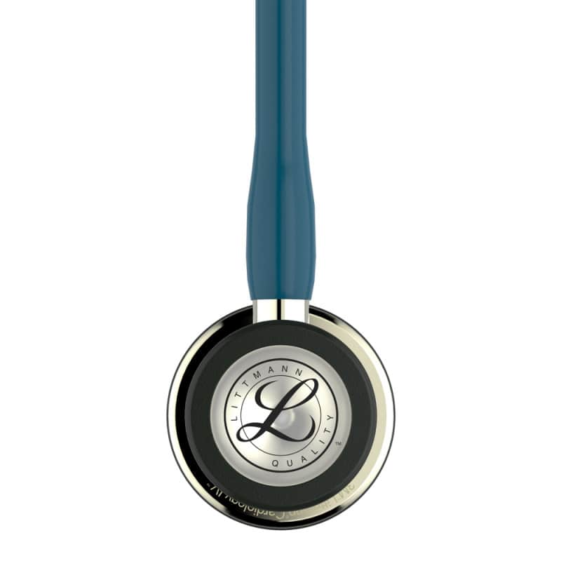 Littmann Cardiology IV Stethoskop - Komplettes Set inklusive Namensschild und Aufbewahrungstasche - Med-Praxisbedarf