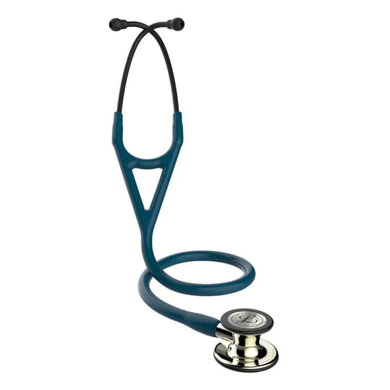 Littmann Cardiology IV Stethoskop - Hochwertiges Doppelkopf-Stethoskop in der Farbe Grau - Med-Praxisbedarf