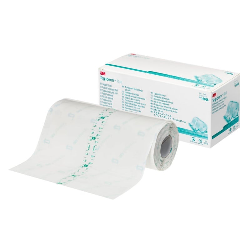 Tegaderm Roll transparentes Rollenpflaster - flexibel zuschneidbar von 3M - Med-Praxisbedarf