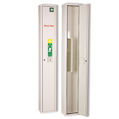 Stehschrank für Krankentrage, ohne Inhalt | weiß | günstig kaufen