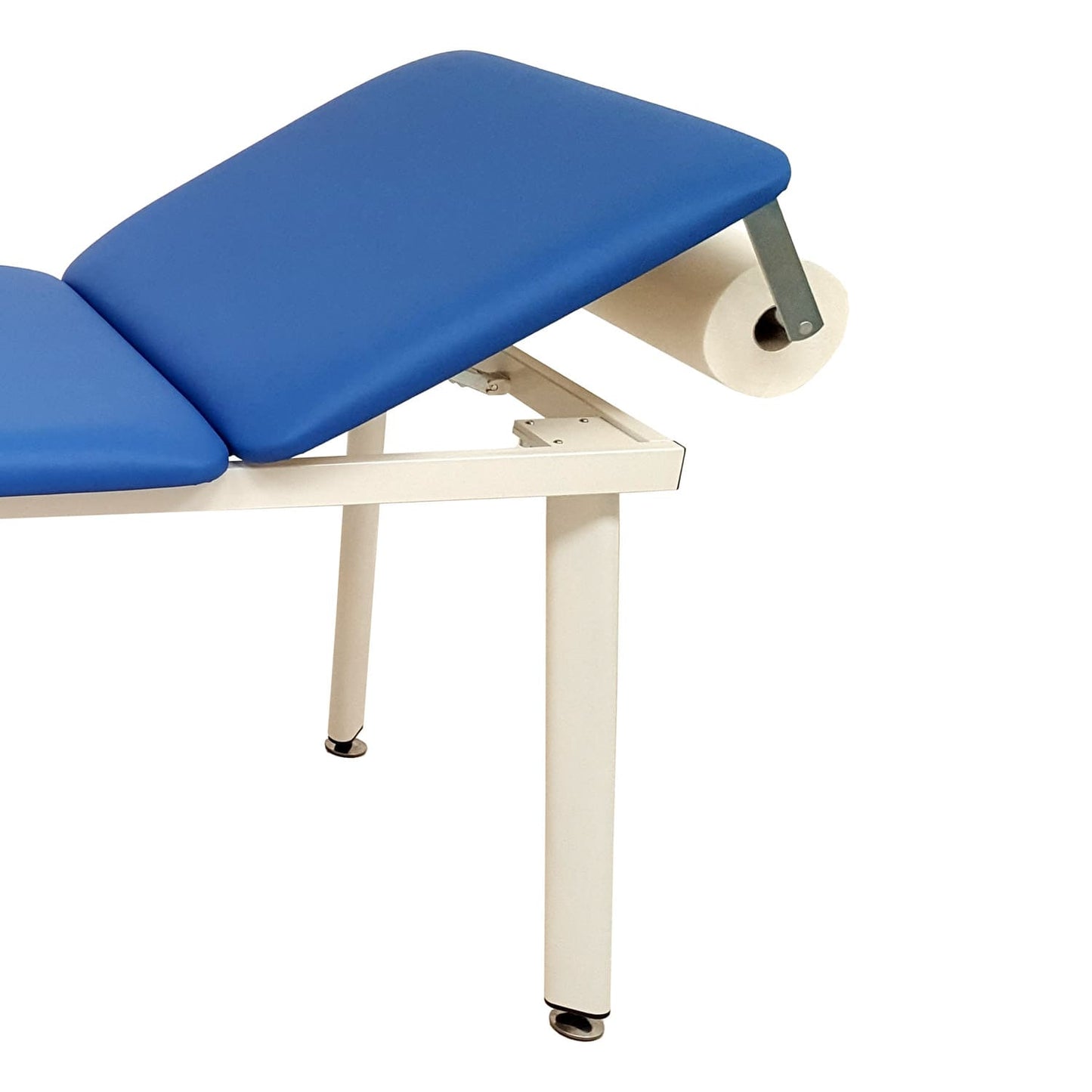 AGA Papierrollenhalter PU-5500 in der Nahaufnahme, Metallkonstruktion für Praxis oder Klinik - Med-Praxisbedarf