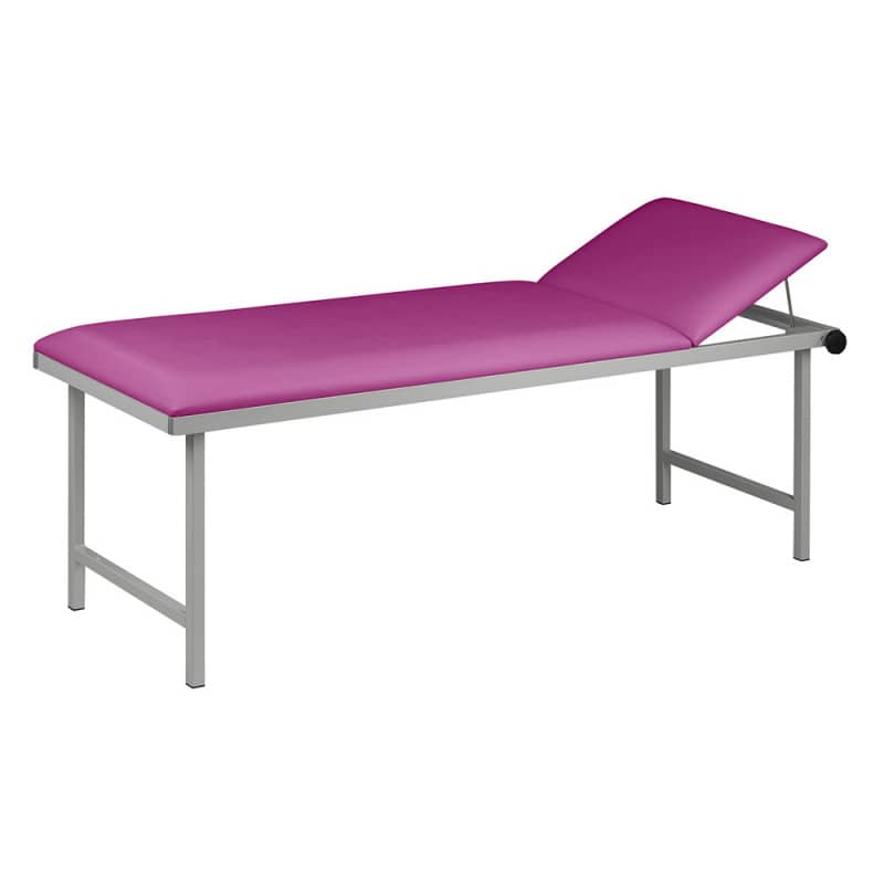 EKG-Liege verstellbar - Kopfteil anpassbar, Maße 190x80 cm, medizinisches Equipment - Med-Praxisbedarf