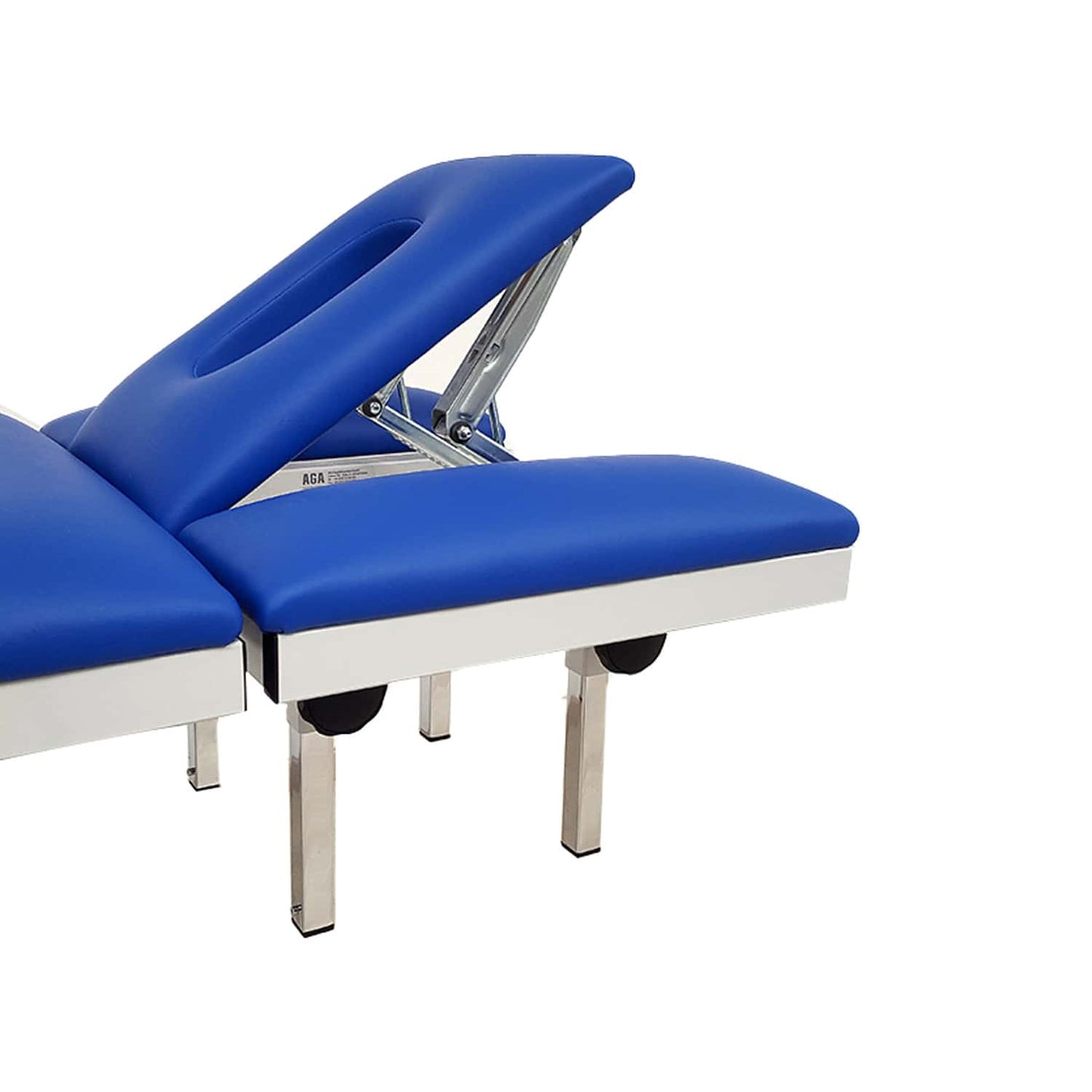 Detailansicht elektrische Patientenliege - höhenverstellbare Liege für Praxis und Therapie - Med-Praxisbedarf