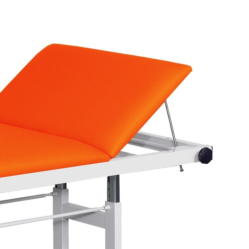 Elektrisch höhenverstellbare XXL Liege - Bedienpanel mit Tasten für Höhe und Neigung - Med-Praxisbedarf