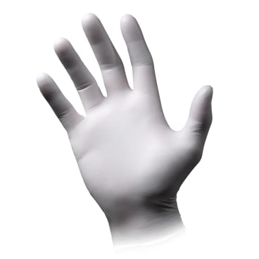 Nitrilhandschuhe ECO-PLUS in Weiß - Box mit Einmalhandschuhen, latexfrei und puderfrei - Med-Praxisbedarf