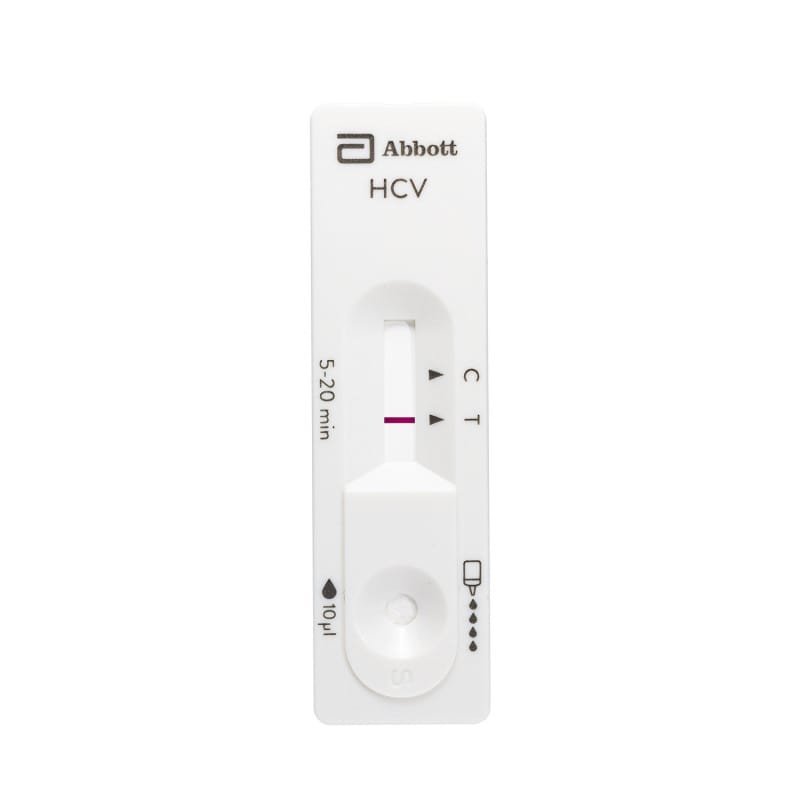 Hepatitis C Testset Kit - mehrere Testeinheiten, zuverlässiger Nachweis von HCV - Med-Praxisbedarf