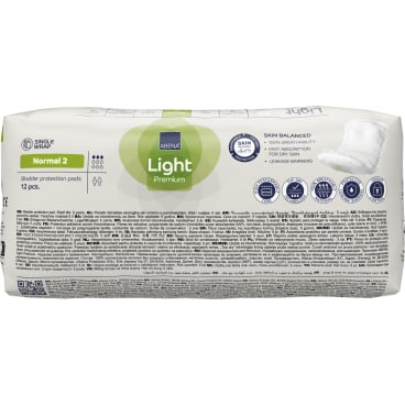 ABENA Light Premium Einlage Normal 2 - atmungsaktiv für mittlere Inkontinenz, einzeln verpackt - Med-Praxisbedarf