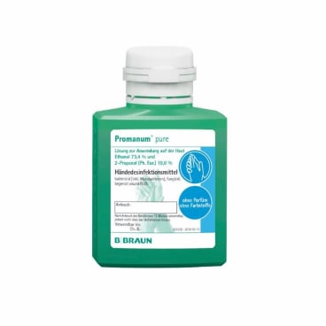 Promanum pure Händedesinfektionsmittel - gebrauchsfertig für Klinik und Praxis - Med-Praxisbedarf