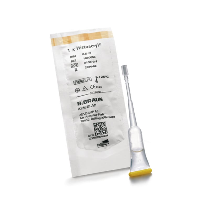 Histoacryl Gewebekleber von B. Braun - Für Hautwunden, n-Butyl-2-Cyanoacrylat - Med-Praxisbedarf