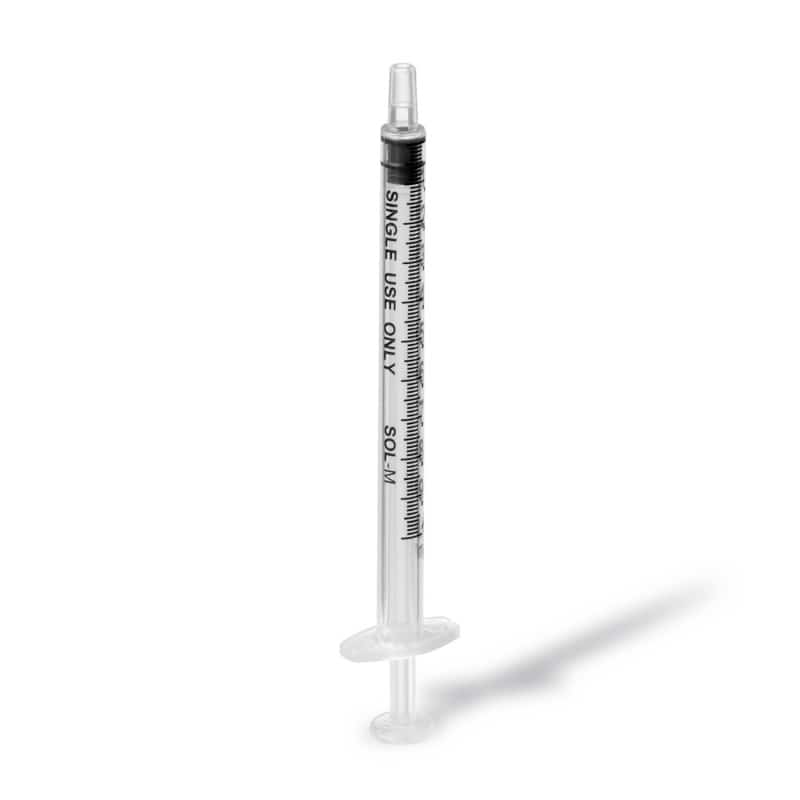 SOL-M Feindosierspritzen im Blister - präzise Verabreichung kleinster Volumina - Med-Praxisbedarf