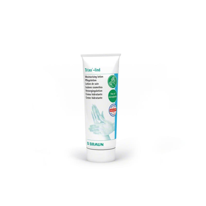 B. Braun Trixo-lind Lotion - spendet Feuchtigkeit, für sensible Haut, Gebinde für Praxen - Med-Praxisbedarf