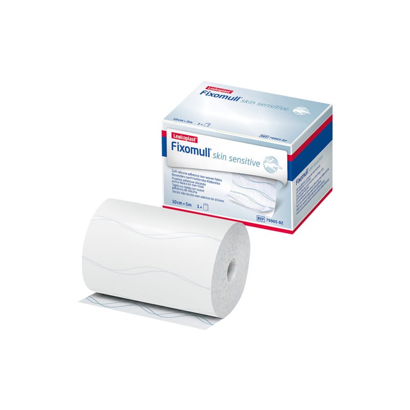 Fixomull skin sensitive für sensible Haut - hautschonendes Fixierpflaster von BSN medical - Med-Praxisbedarf