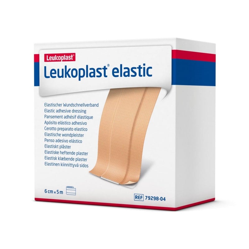 Elastisches Pflaster Leukoplast Elastic - zur Versorgung kleinerer Verletzungen an Körperstellen - Med-Praxisbedarf