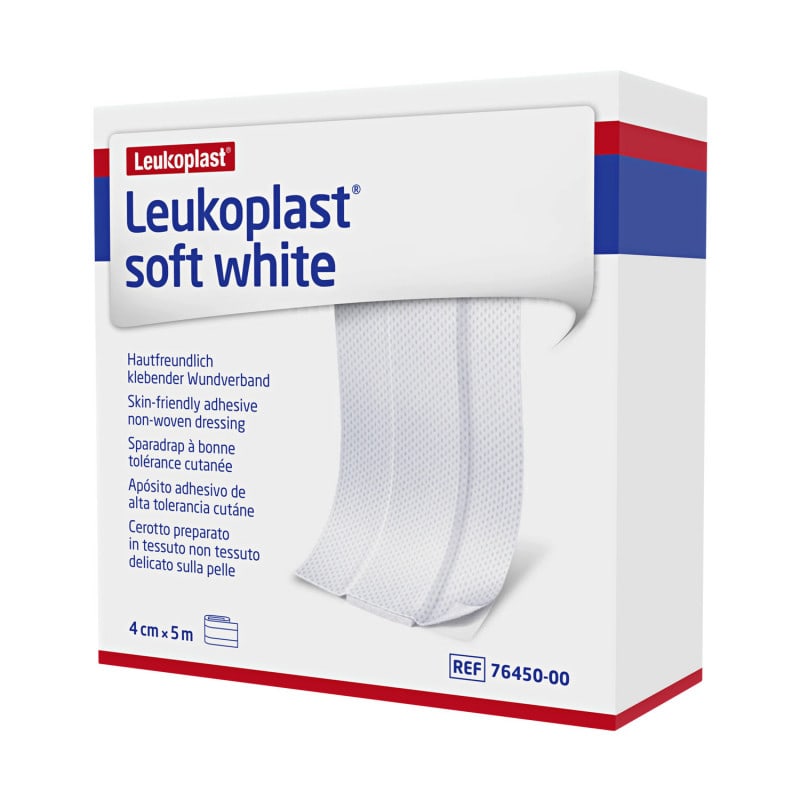 Leukoplast soft white Wundpflaster - hautfreundlich für Arztpraxen und Kliniken - Med-Praxisbedarf