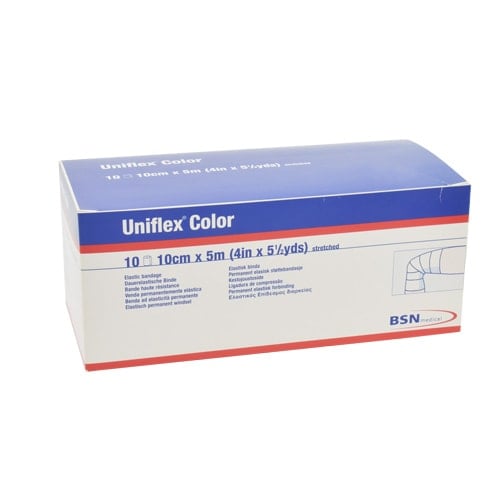 Universalbinde Uniflex color 5 Meter - aus Baumwolle und Elasthan für Fixierverbände - Med-Praxisbedarf