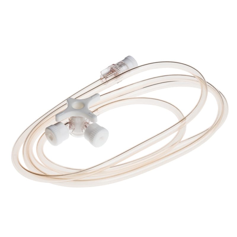 Drei-Wege-Hahn-Set BD Connecta - mehrere Hähne in klinischer Verpackung, transparent - Med-Praxisbedarf
