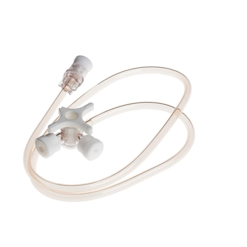 Verlängerungsschlauch für BD Connecta - PVC-Schlauch für Infusionstherapie und Druckmessung - Med-Praxisbedarf