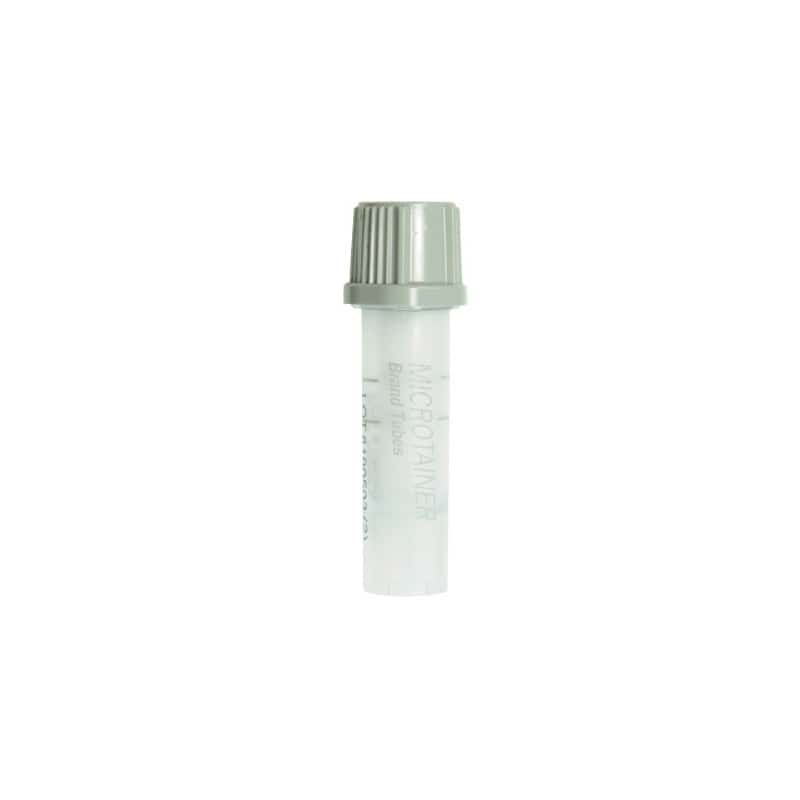 BD Microtainer Glukoseröhrchen - Für Blutentnahme kleiner Mengen zur Glukosebestimmung, Fluorid - Med-Praxisbedarf