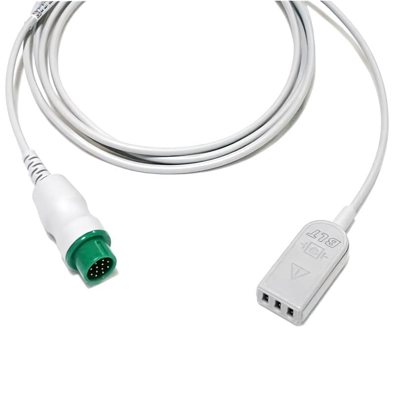 Biolight EKG-Stammkabel - 3-adriges Kabel für Patientenmonitore, universell einsetzbar - Med-Praxisbedarf