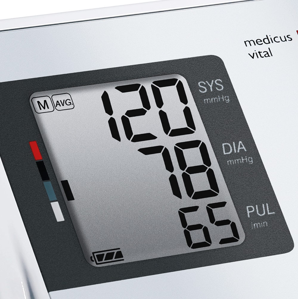 boso medicus vital digitales Blutdruckmessgerät für Oberarm - mit Erkennung von Extrasystolen - Med-Praxisbedarf