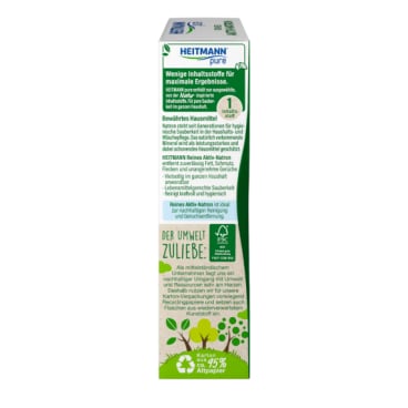 HEITMANN pure Aktiv-Natron - vielseitiger Reiniger und Geruchsneutralisierer - Med-Praxisbedarf