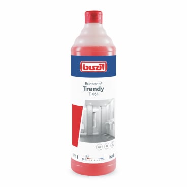 Buzil Bucasan Trendy T 464 Flasche - Desinfizierender Sanitärreiniger im Gebinde - Med-Praxisbedarf