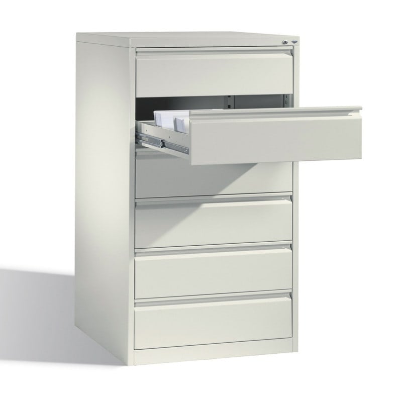 Karteikartenschrank Acurado Bodenplatte - stabile Standfüße für sicheren Stand - Med-Praxisbedarf