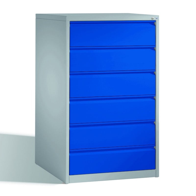 Karteikartenschrank Acurado im Vergleich - Größenvergleich zu anderen Archivierungsmöbeln - Med-Praxisbedarf
