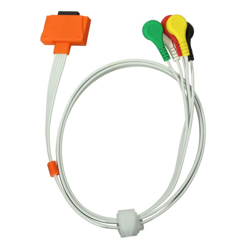 Clickholter Patientenkabel für Langzeit-EKG - Anschlusskabel für Clickholter Geräte - Med-Praxisbedarf