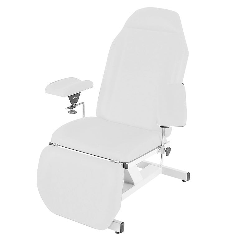 Moderner Dialysestuhl im Praxisraum - hygienisches Design für medizinische Nutzung - Med-Praxisbedarf