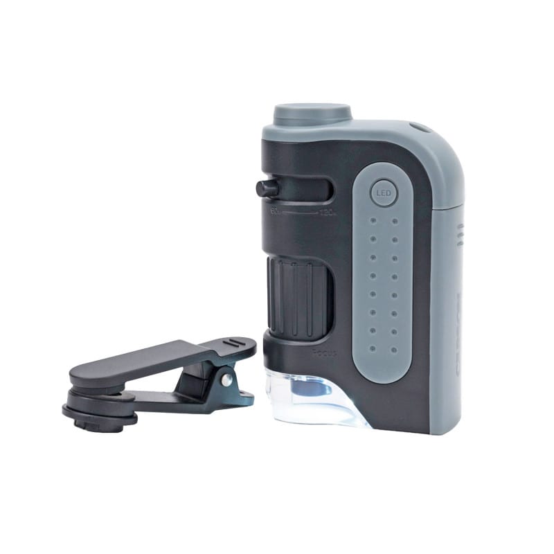 Kompaktes Mikroskop MicroBrite Pro - für den professionellen Einsatz, passt in jede Tasche - Med-Praxisbedarf