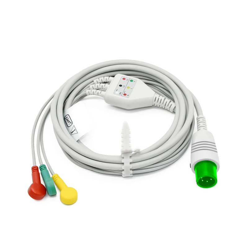 Patientenkabel für Contec CMS 7000 Monitor - zuverlässiges Kabel zur Vitaldatenableitung - Med-Praxisbedarf
