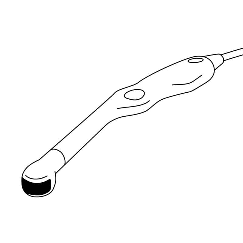 Transvaginal-Sonde V6-A - Mikro-Konvex-Sonde, kompatibel mit Chison ECO Serie und iVis 60 - Med-Praxisbedarf