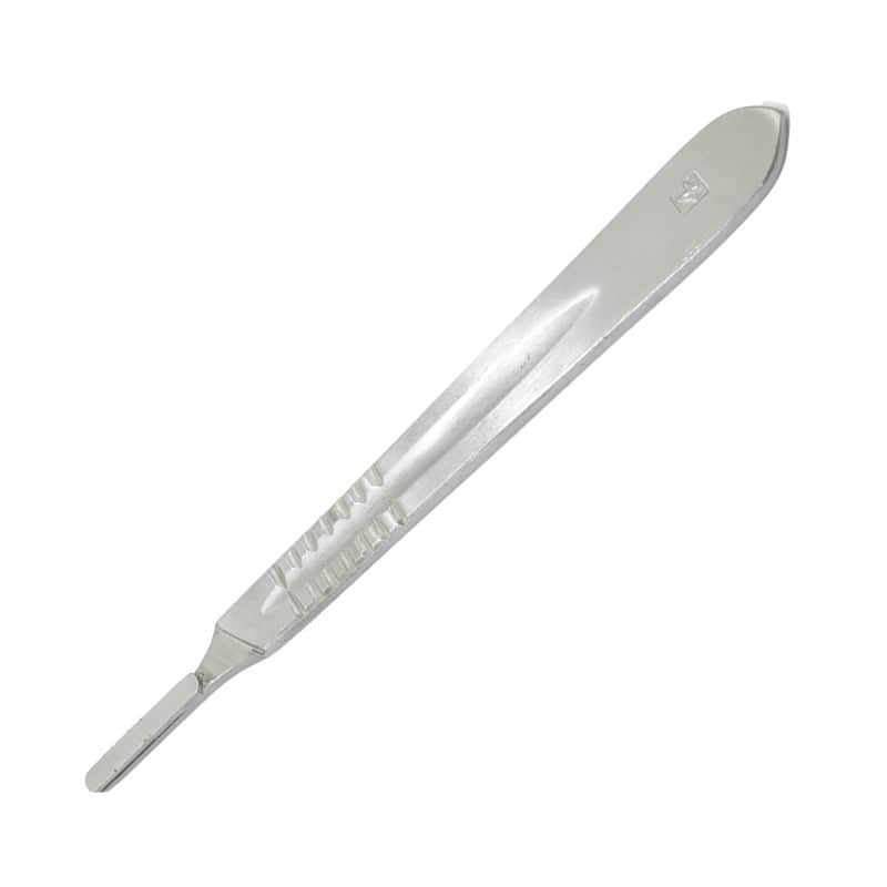 Skalpellgriff Nr. 4 Christophorus CBC - für Klingen 20-24, wiederaufbereitbarer Metallgriff - Med-Praxisbedarf