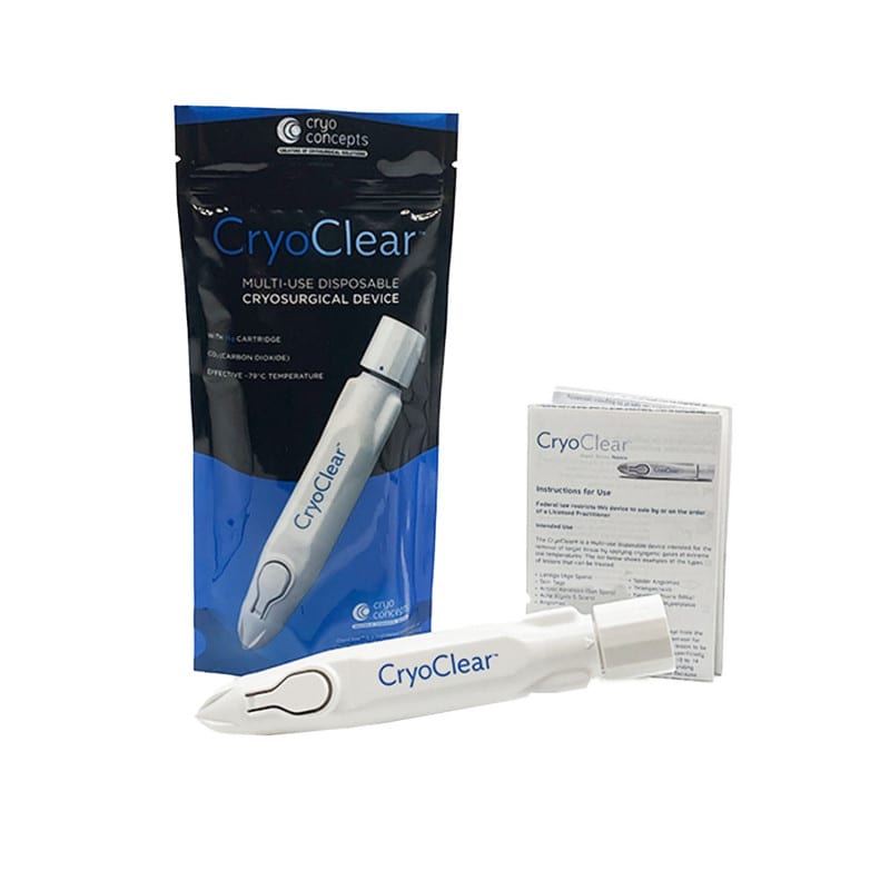 CryoClear Pen für Gesichtsbehandlung - schonende Kryotherapie, präzise - Med-Praxisbedarf