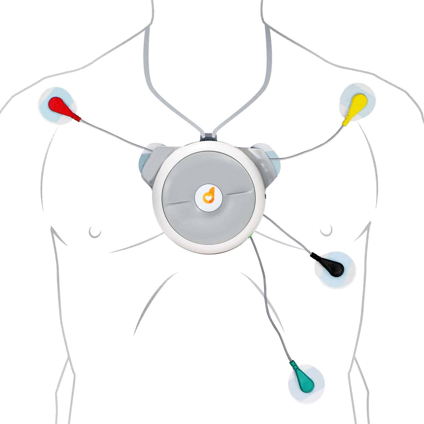D-Heart EKG-Gerät Detailansicht - kompaktes Design für mobile Diagnostik - Med-Praxisbedarf