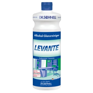 Alkoholreiniger LEVANTE Konzentrat von Dr. Schnell - phosphatfrei für wasserfeste Oberflächen - Med-Praxisbedarf