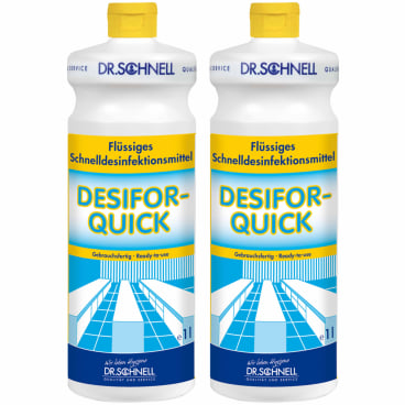 DESIFOR-QUICK Flächendesinfektionsmittel - VAH-gelistet, für begrenzt viruzide Anwendung - Med-Praxisbedarf