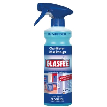 Glasreiniger GLASFEE gebrauchsfertig - praktische Sprühflasche für medizinische Einrichtungen - Med-Praxisbedarf