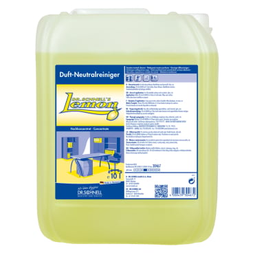 Dr. Schnell LEMON Reiniger Flasche - Konzentrat für Böden und Flächen, 1 Liter - Med-Praxisbedarf