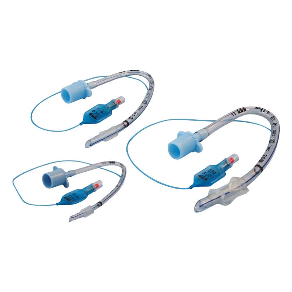 Vorgeformte Endotrachealtuben für nasale und orale Intubation - klinische Intubationshilfe von Dahlhausen - Med-Praxisbedarf