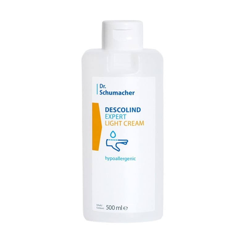 DESCOLIND EXPERT LIGHT CREAM O/W-Emulsion - hypoallergene Creme für sensible Haut, medizinische Pflege - Med-Praxisbedarf